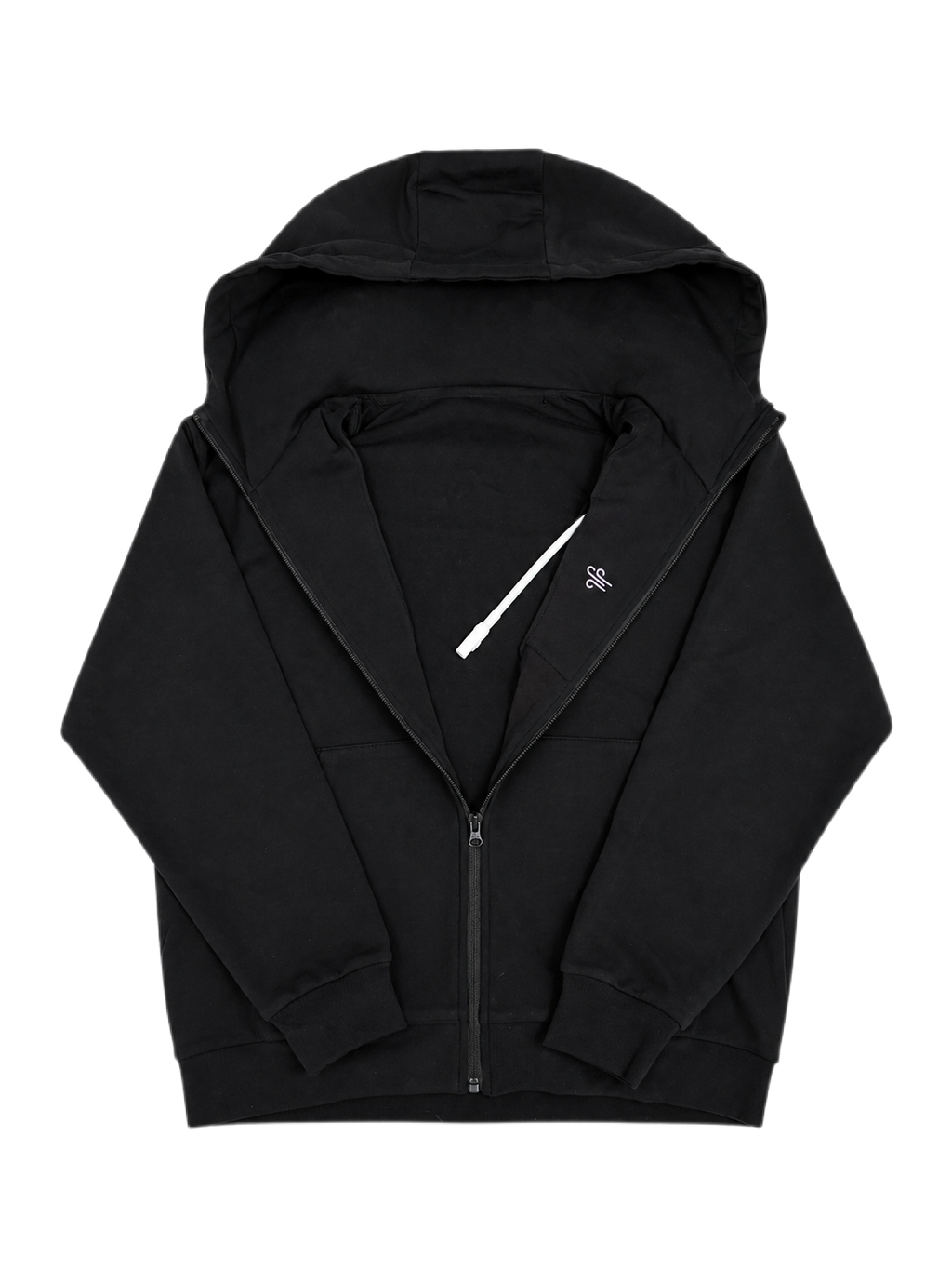 KIVO Neck Pillow Hoodie | Black