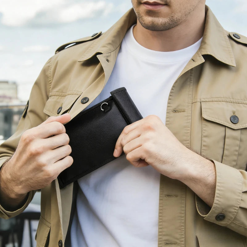 RFID Blocker Shielding Lock Pouch