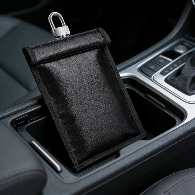 RFID Blocker Shielding Lock Pouch